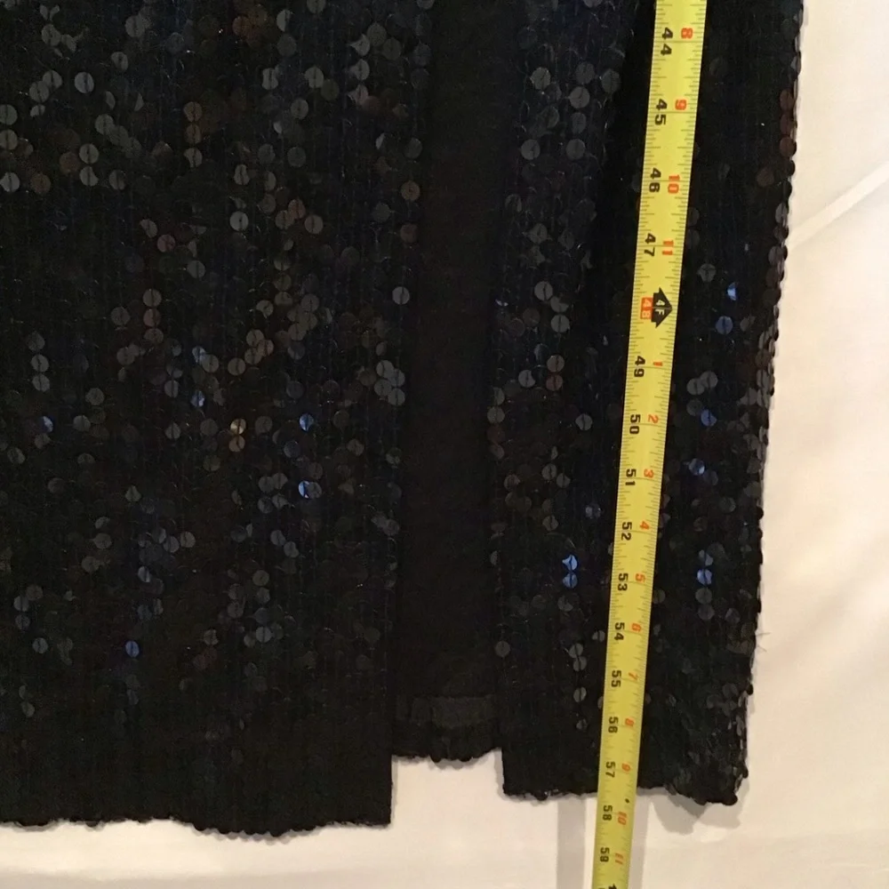 Niteline Black Sequin Gown/Prom Dress - Picture 6 of 8